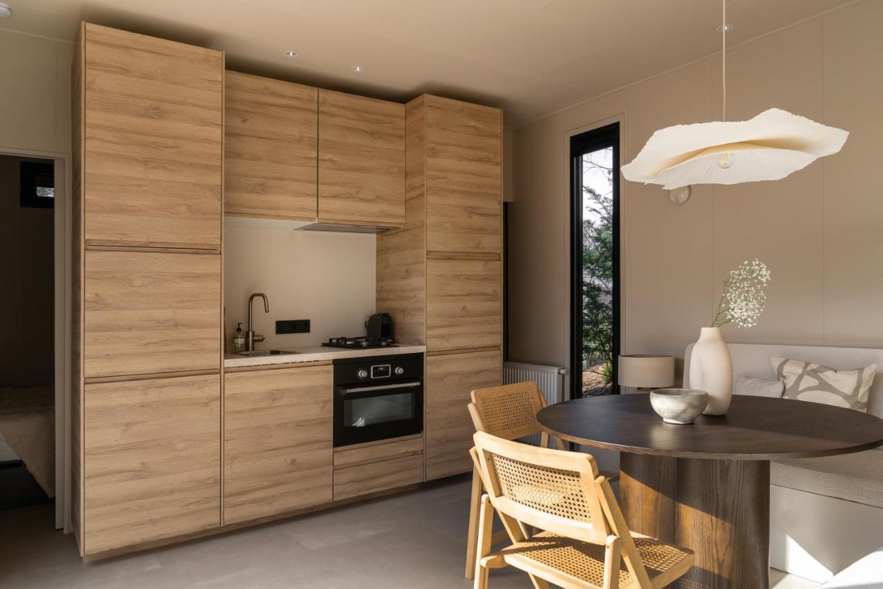 Villa Luxe Tiny House Stec Midden Op De Veluwe In Nunspeet Esterno foto